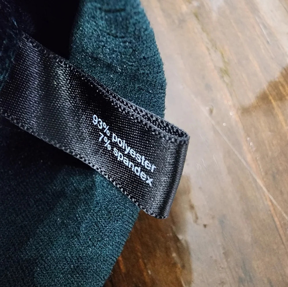 #044 The Limited XS Dressy Emerald Green Shirt - Picture 7 of 9